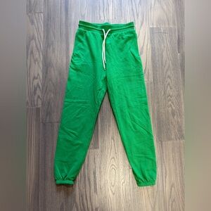 Sunday Best Vibrant Green Sweatpants